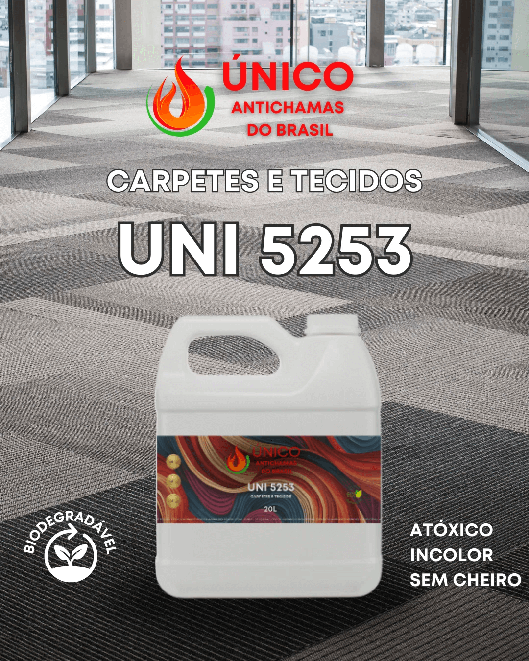 ignifugação para carpetes com laudo