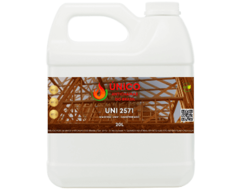 uni-2571 para madeira. antichamas biodegradavel
