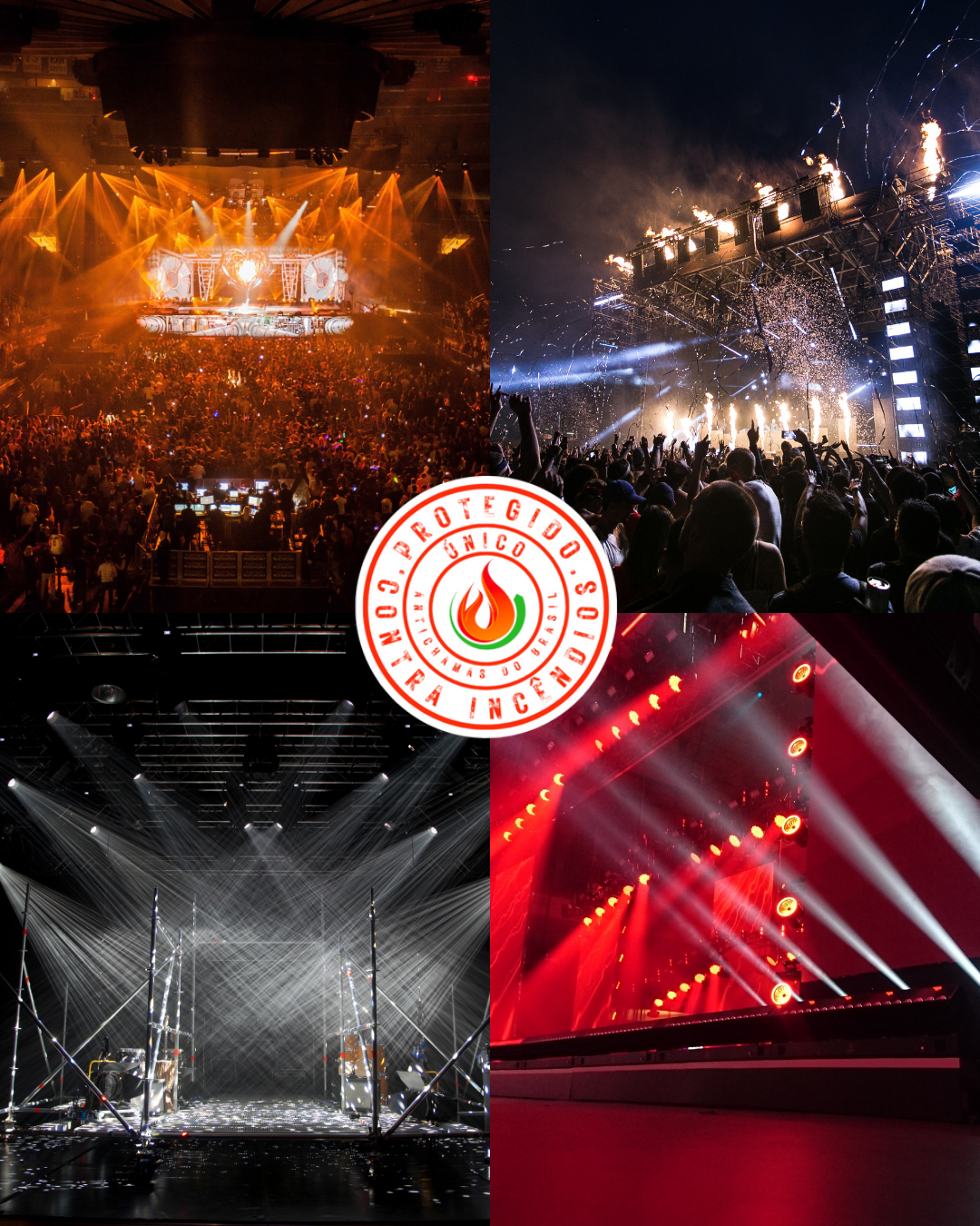 Antichamas para eventos, emissão de laudo CMAR, ignifugação.